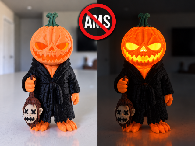 A Head Start on Halloween — гарбузоголовий