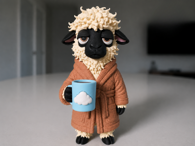 Baaa-rely Awake — вівця