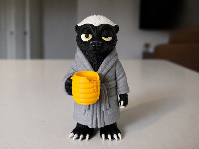 Honey Badger Don't Care — медоїд