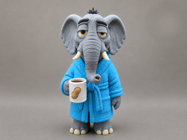 Irrelephant Before Coffee — слон