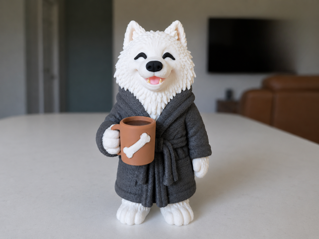Just Samoyle and Wave — самоїд