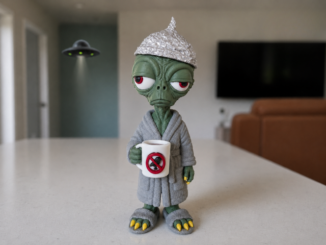 Wake Up, Sheeple! — інопланетянин