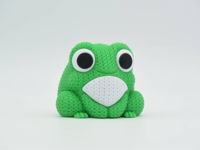 Knitted Frog — жабка