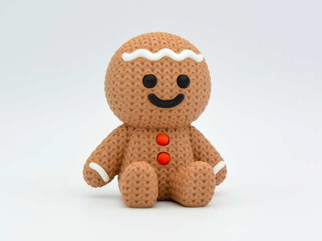 Knitted Gingerbread Man — імбирний чоловічок