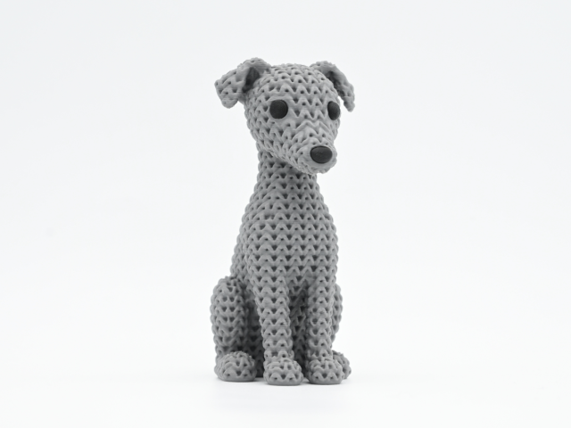 Knitted Greyhound Dog — грейхаунд