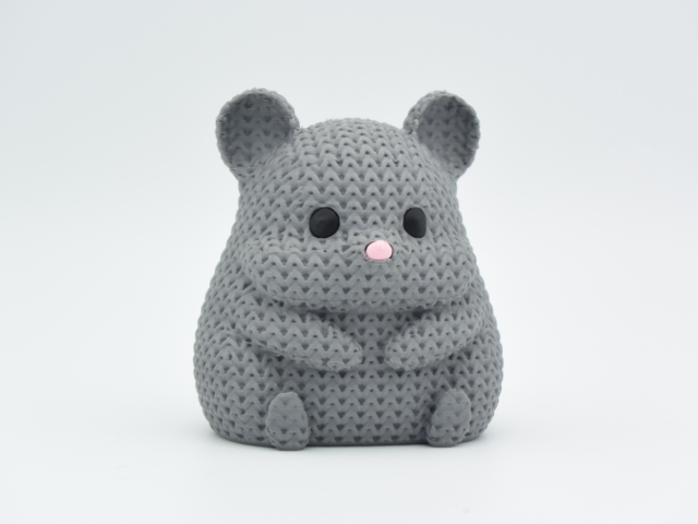 Knitted Hamster — хом'ячок