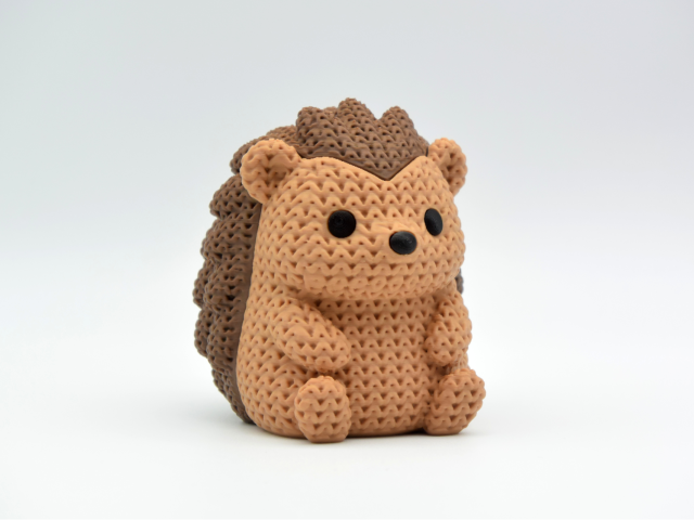 Knitted Hedgehog — їжак