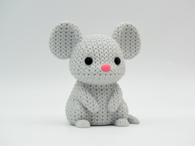 Knitted Mouse — мишка