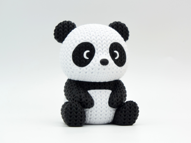 Knitted Panda — панда