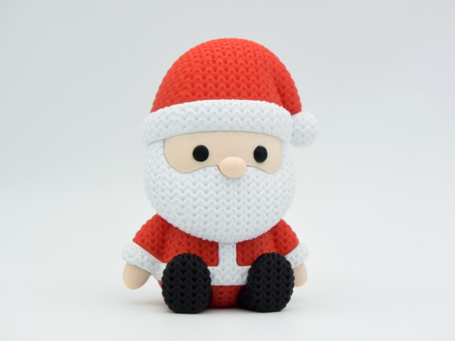 Knitted Santa Claus — Санта Клаус