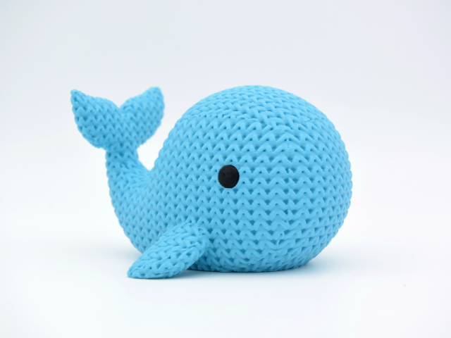 Knitted Whale — кит