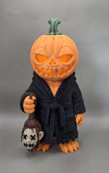 A Head Start on Halloween — гарбузоголовий