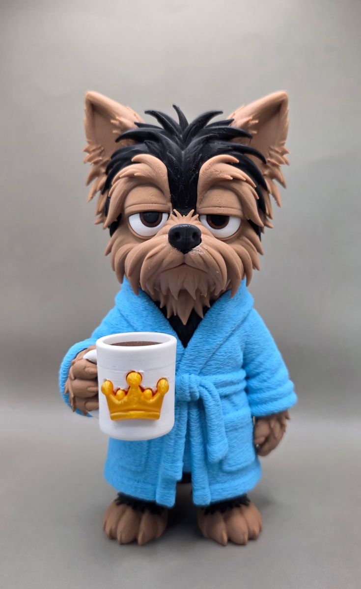 A Little Yorkie, A Latte Tired — йоркширський тер'єр