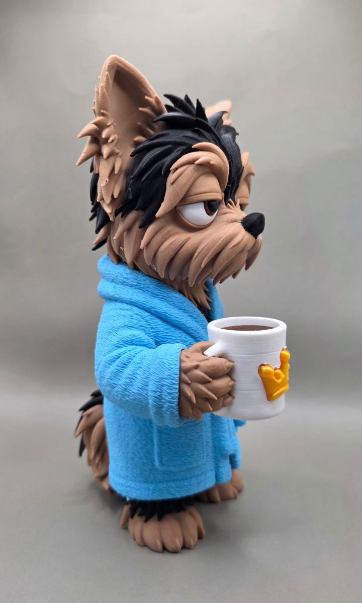 A Little Yorkie, A Latte Tired — йоркширський тер'єр
