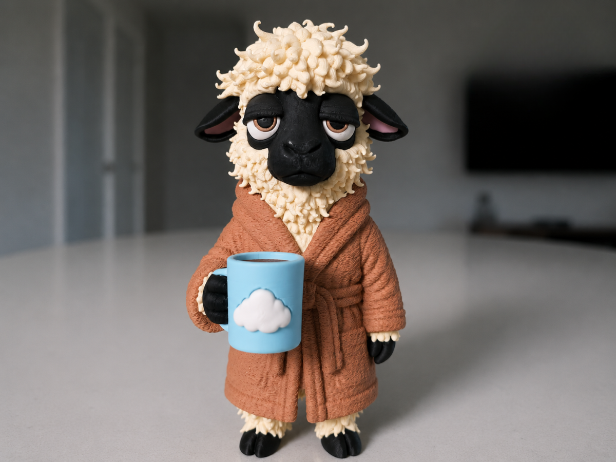 Baaa-rely Awake — вівця