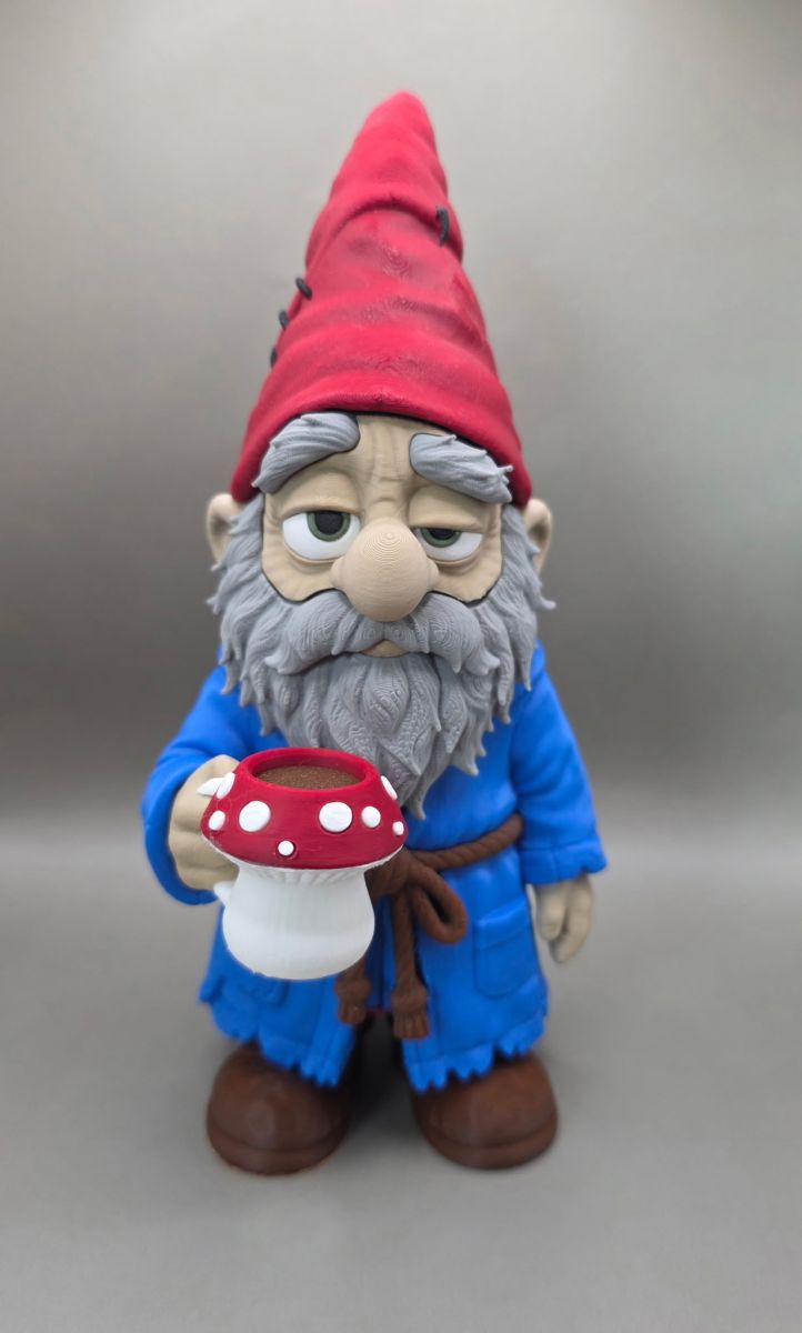 Gnome-body Likes Mornings — гном
