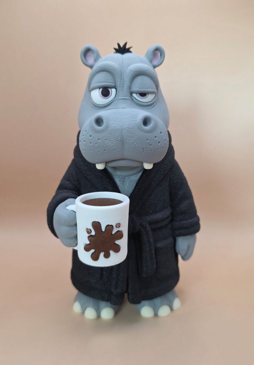 Hippo-thetically Awake — бегемот