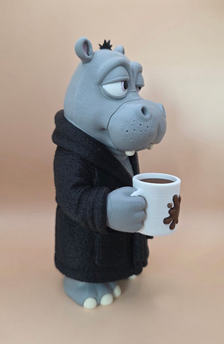 Hippo-thetically Awake — бегемот