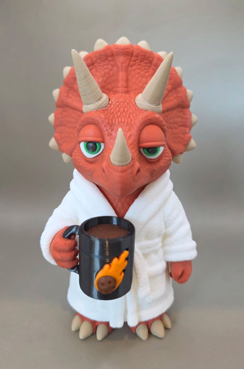 Jurassick of Mornings — трицератопс