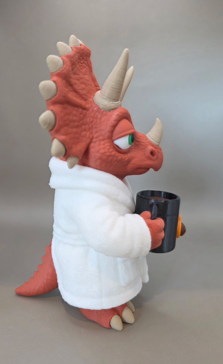 Jurassick of Mornings — трицератопс