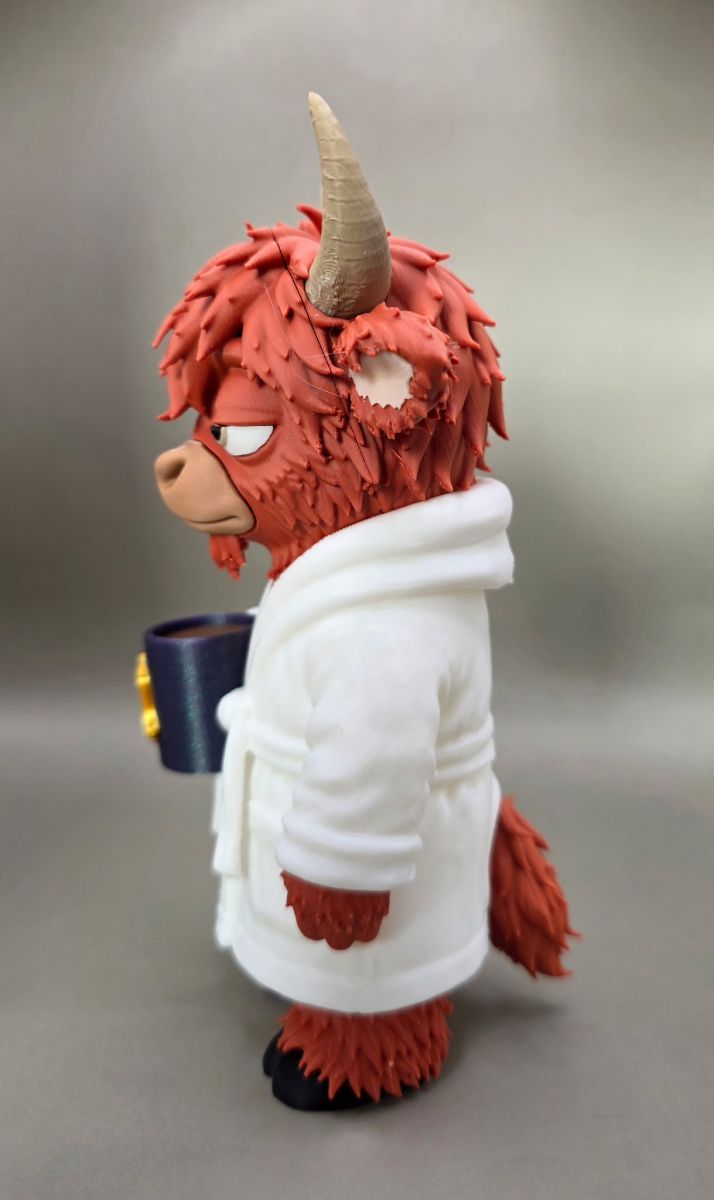 Moo-rning? Hard Pass. — хайлендська корова
