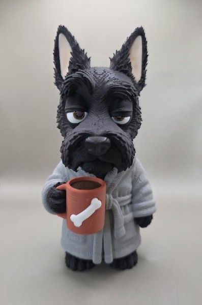 Terrier-ble Mornings — скотч-тер'єр