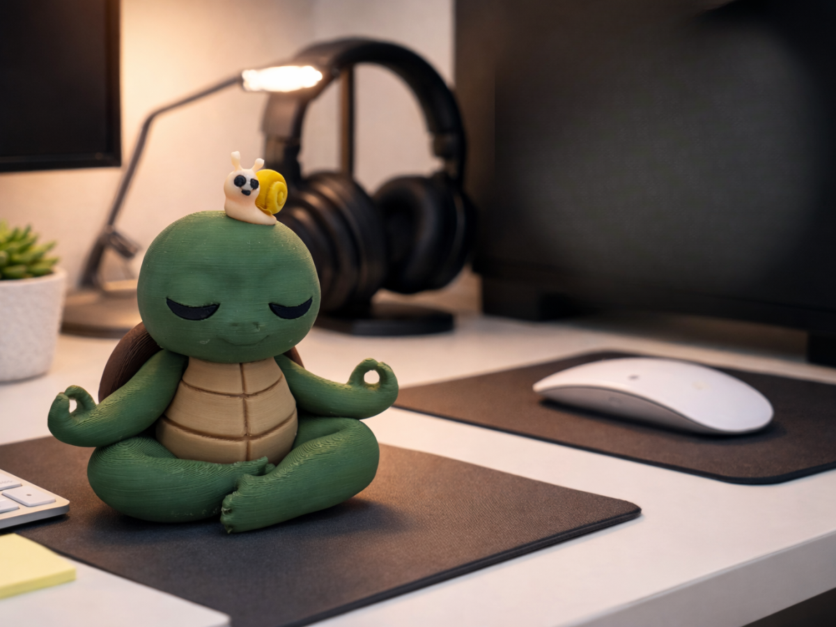 Zen Desk Buddies — черепаха