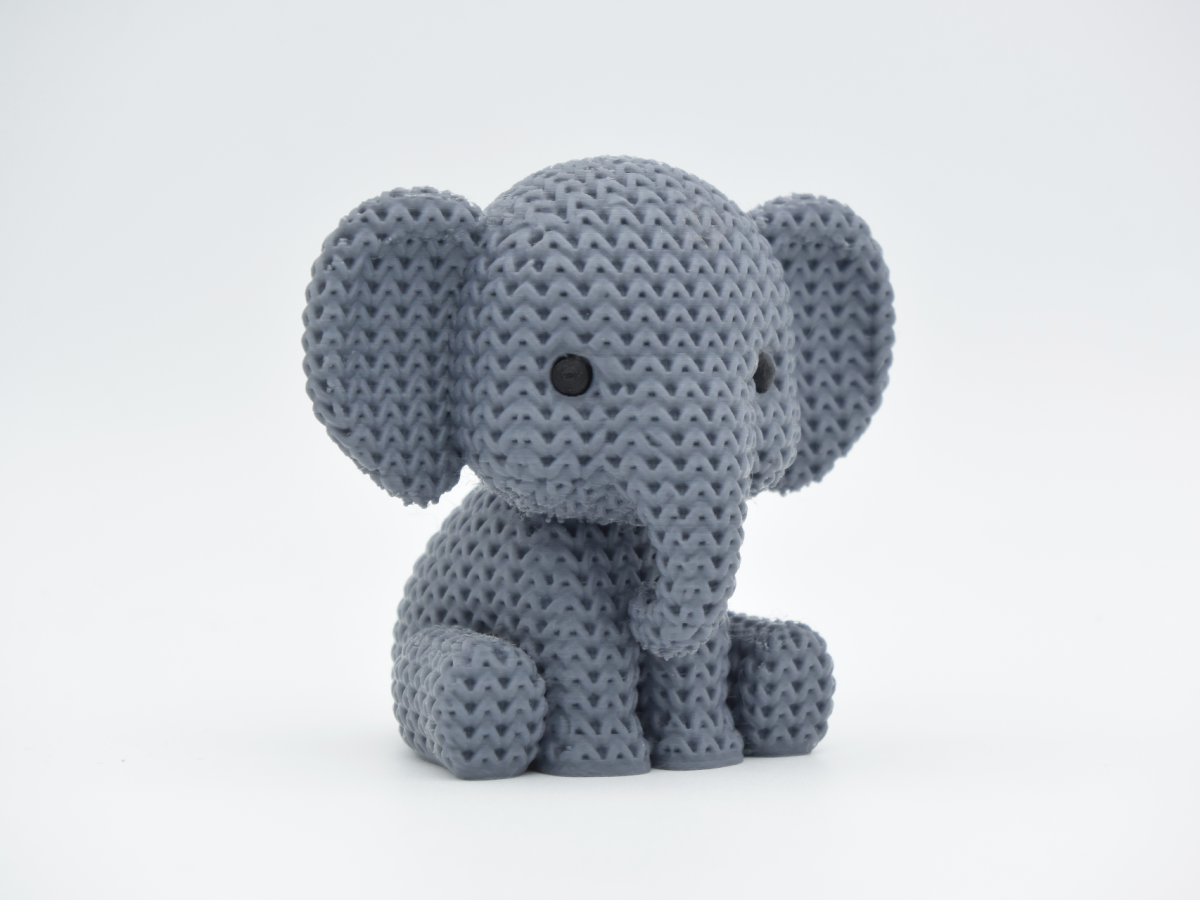 Knitted Elephant — слоник