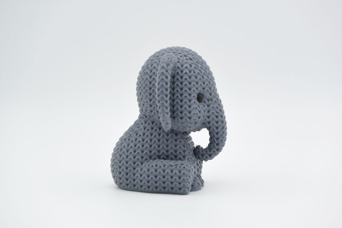 Knitted Elephant — слоник