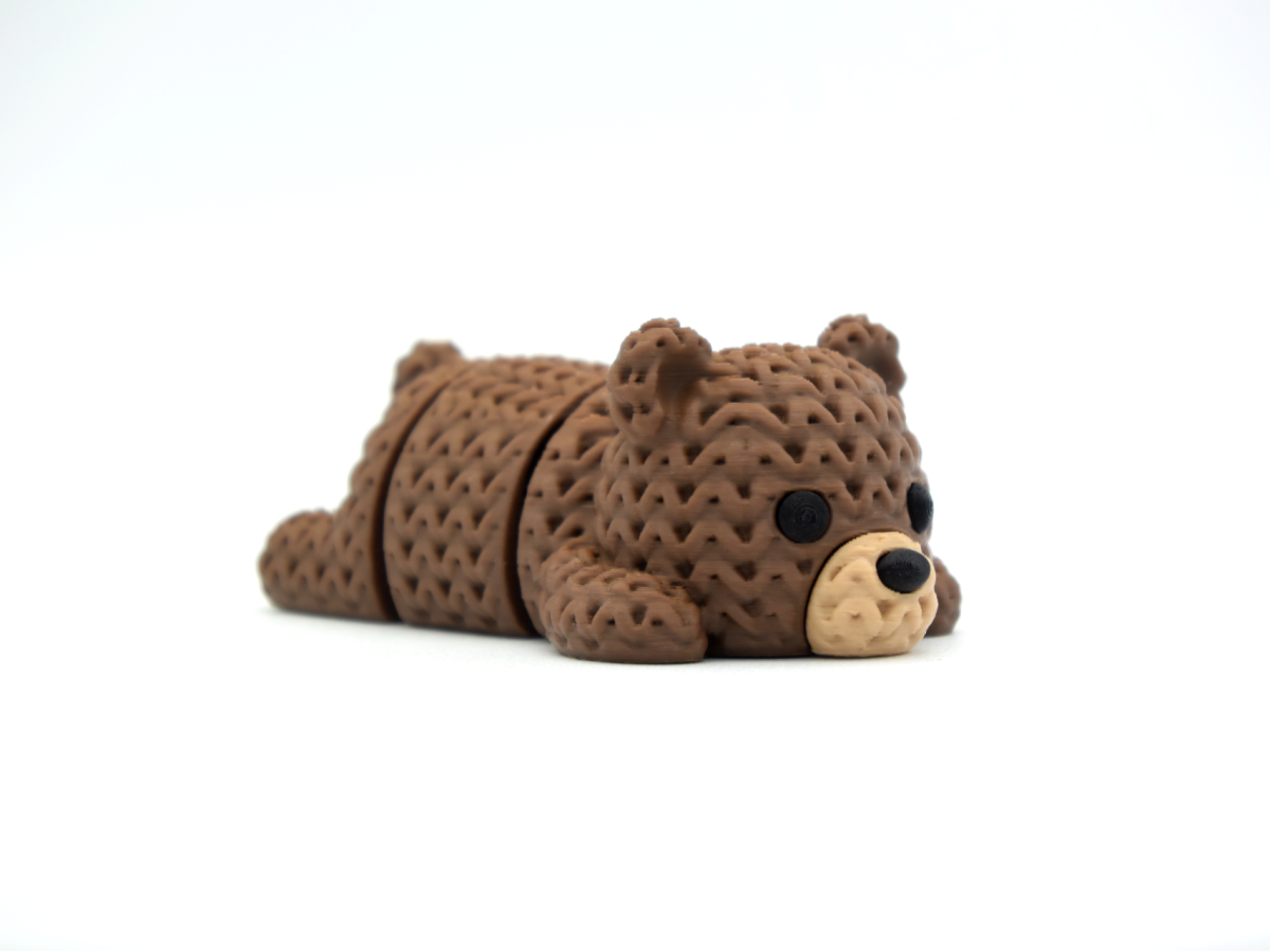 Knitted Flexi Bear — рухливий ведмедик
