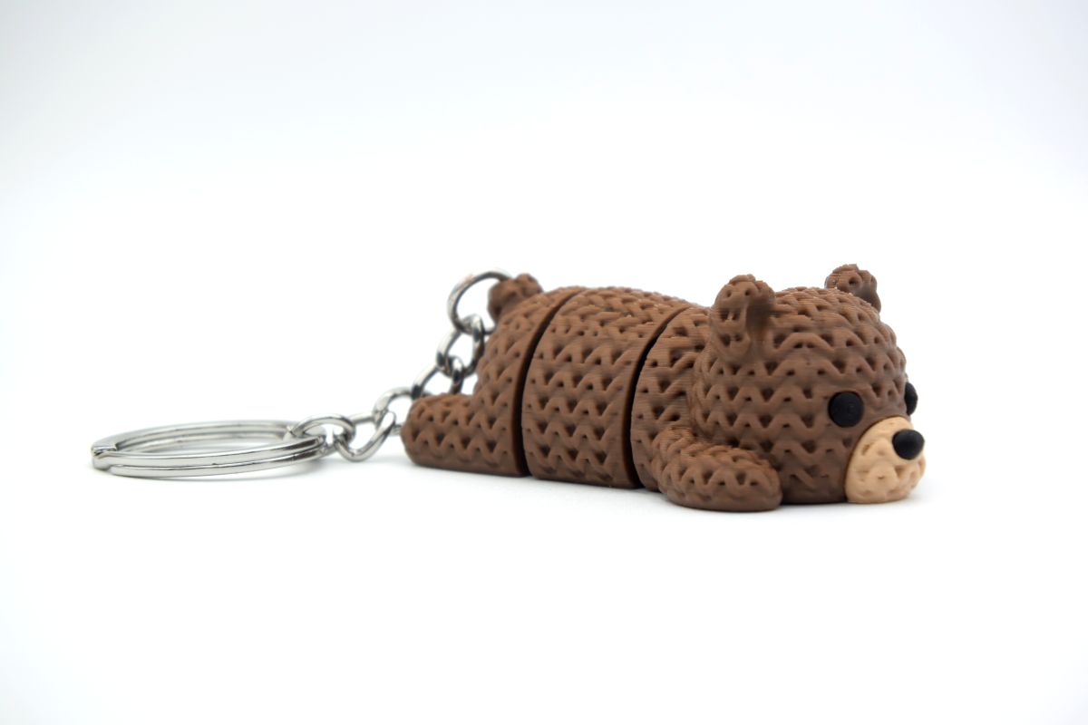 Knitted Flexi Bear — рухливий ведмедик