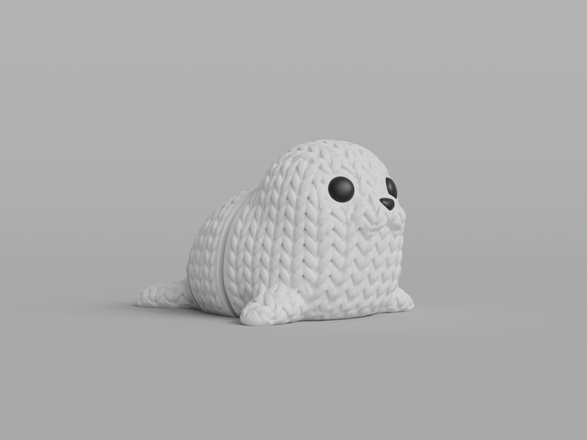 Knitted Flexi Seal — рухливий тюлень