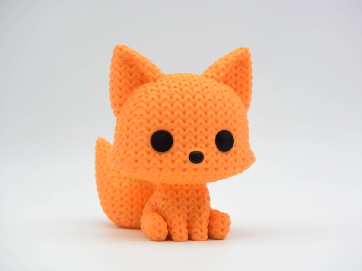 Knitted Fox — лисичка