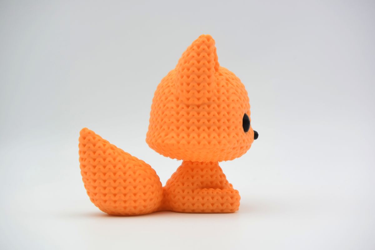 Knitted Fox — лисичка