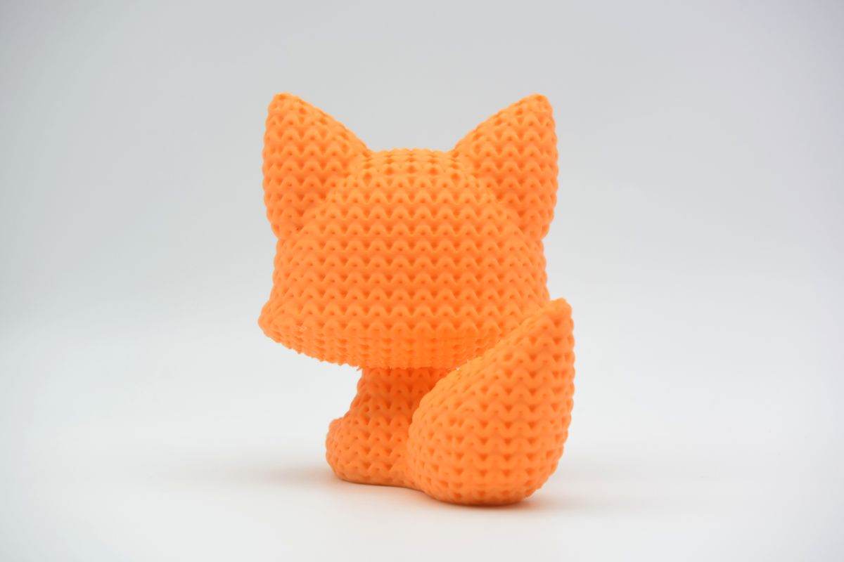 Knitted Fox — лисичка