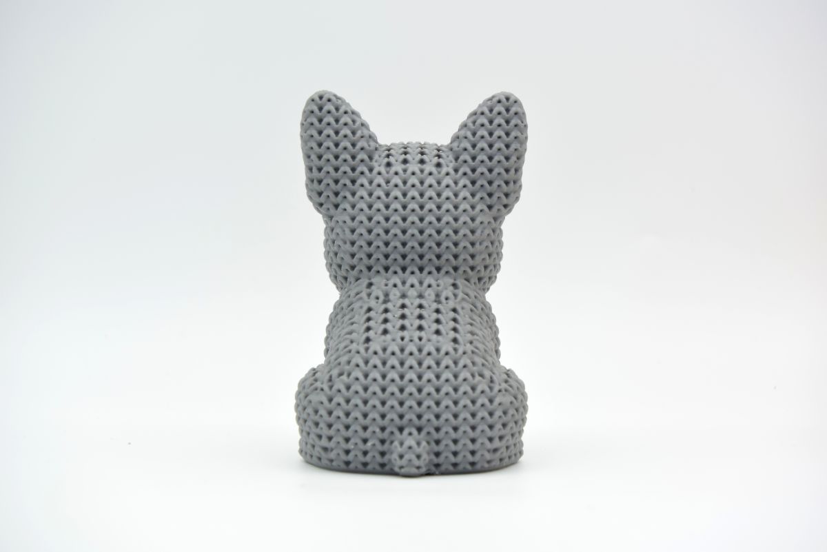 Knitted French Bulldog Dog — французький бульдог