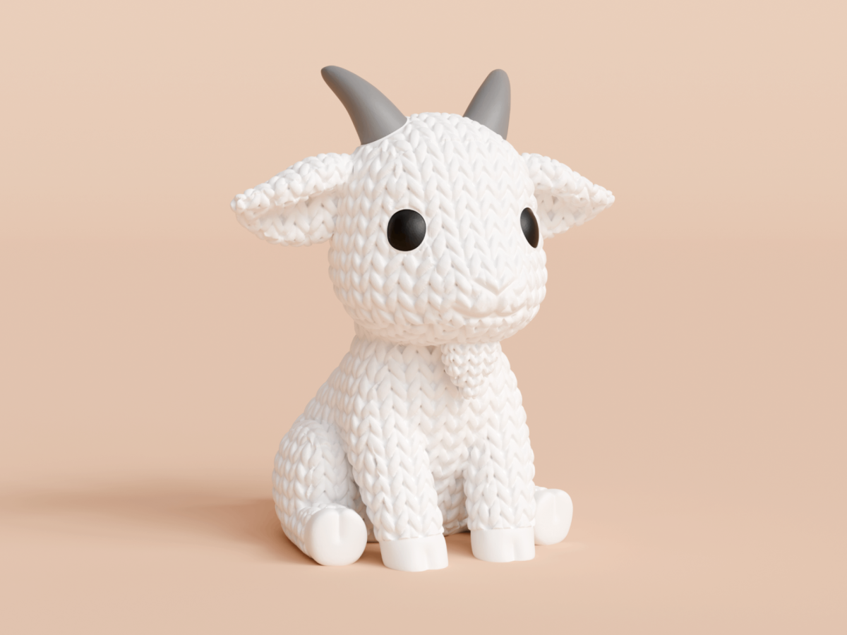 Knitted Goat — цап