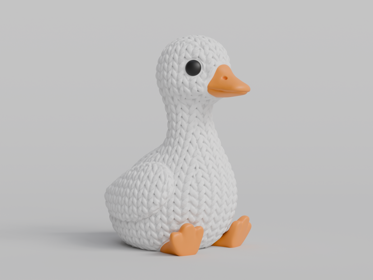 Knitted Goose — гуска
