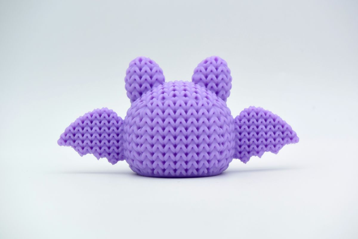 Knitted Halloween Bat — кажан