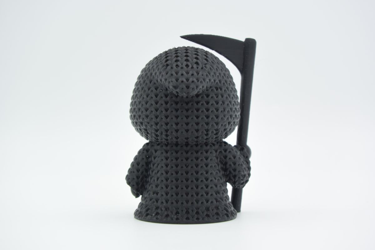 Knitted Halloween Grim Reaper — Смерть із косою