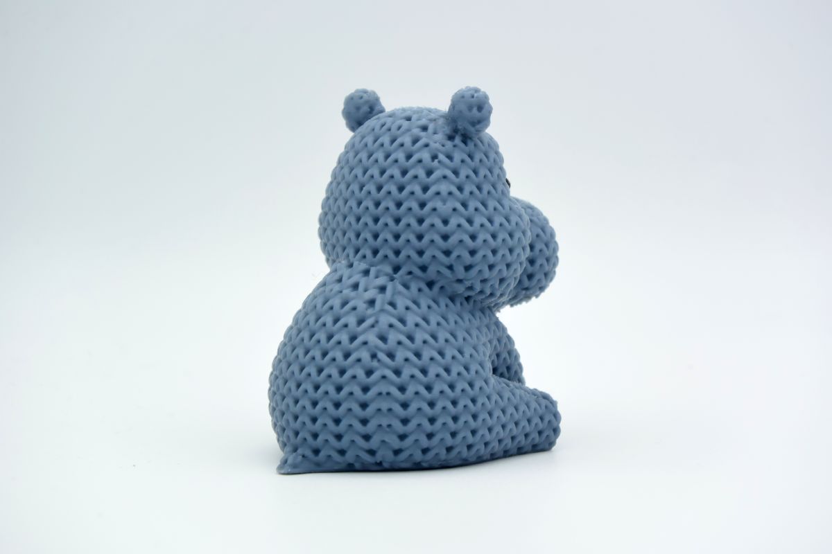 Knitted Hippo — бегемот