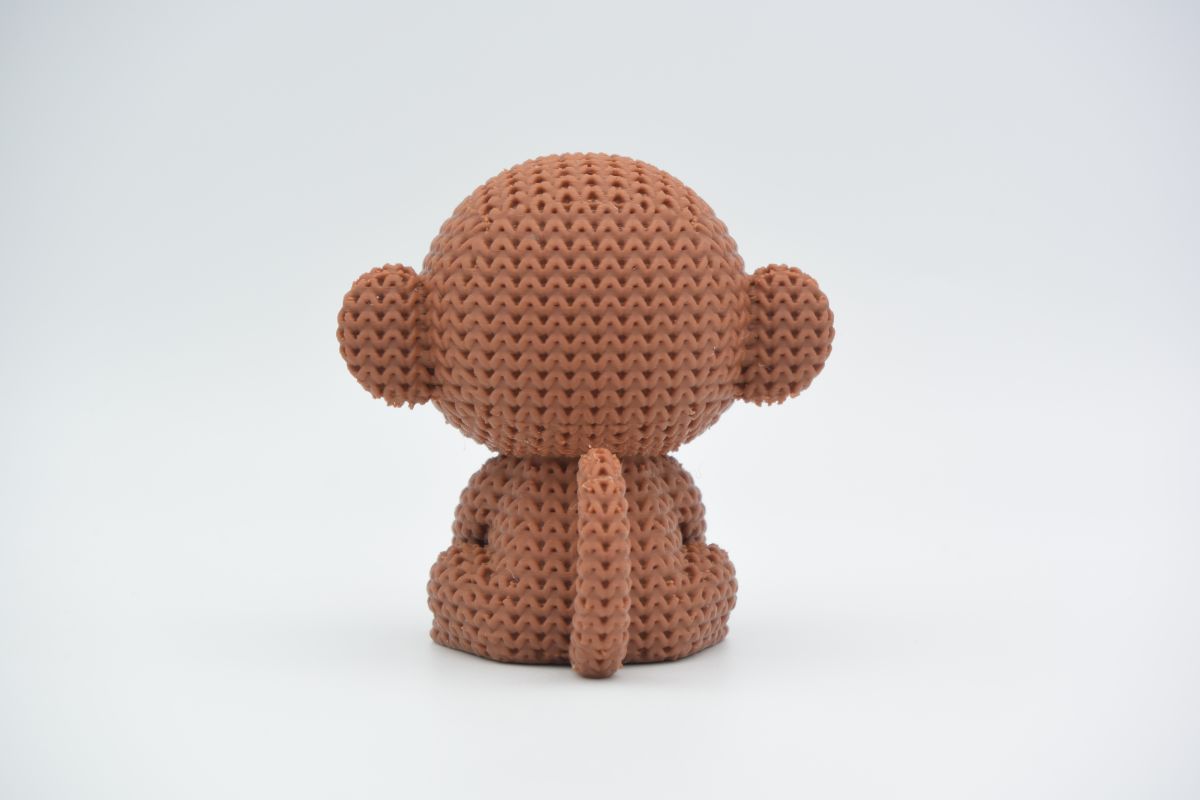 Knitted Monkey — мавпочка