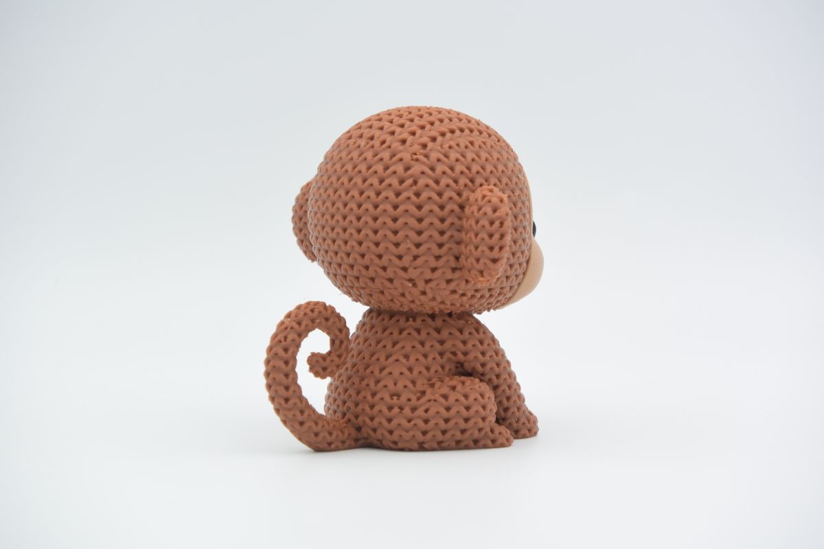 Knitted Monkey — мавпочка