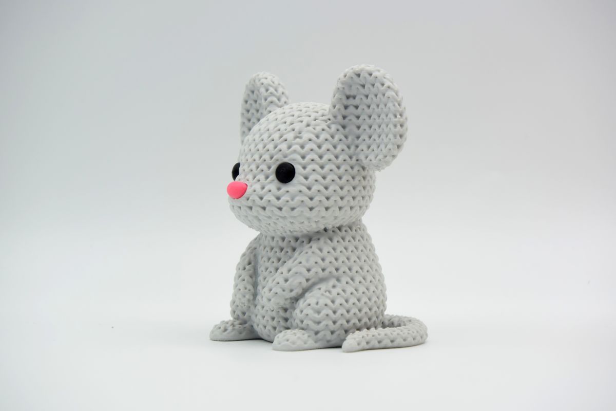 Knitted Mouse — мишка