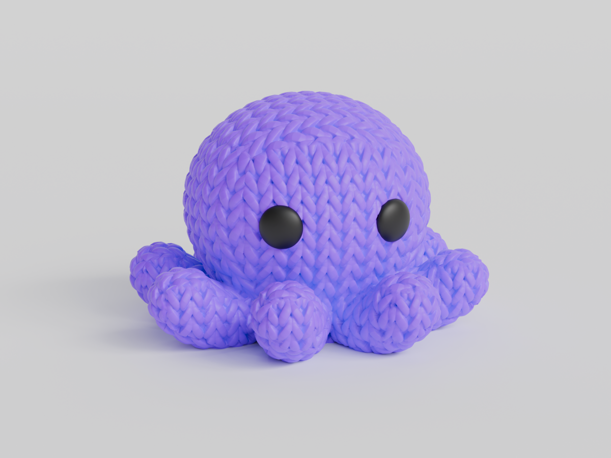 Knitted Octopus — восьминіг