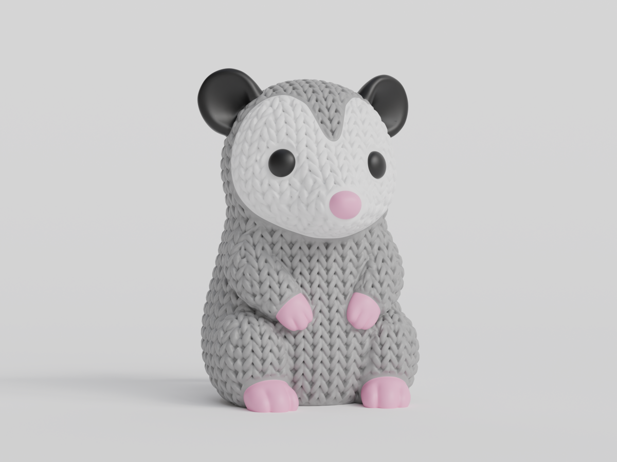 Knitted Opossum — опосум