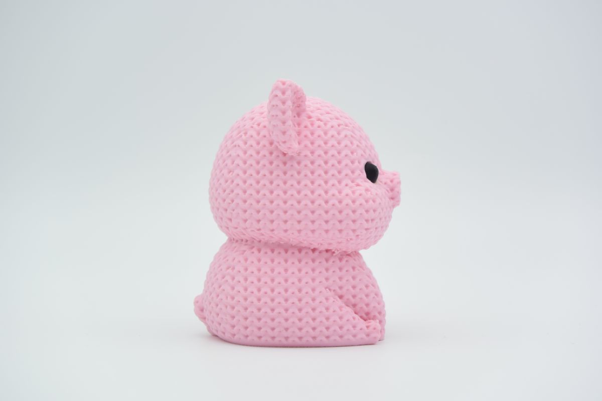 Knitted Pig — порося