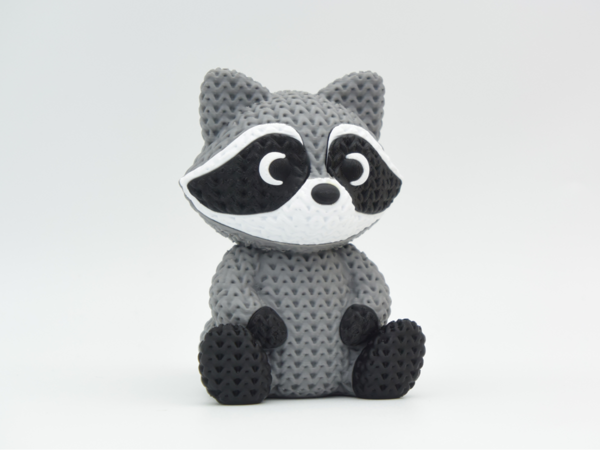 Knitted Raccoon — єнот