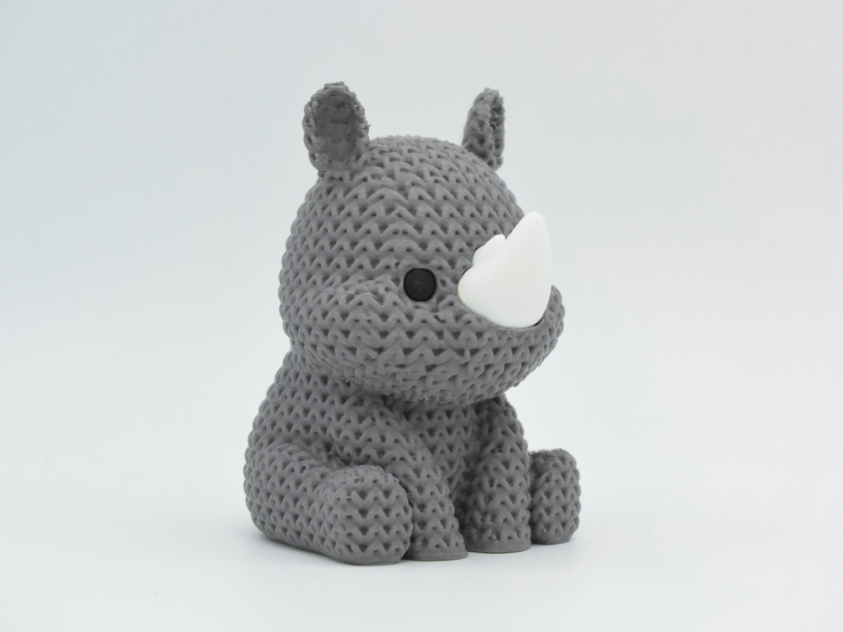 Knitted Rhino — носоріг