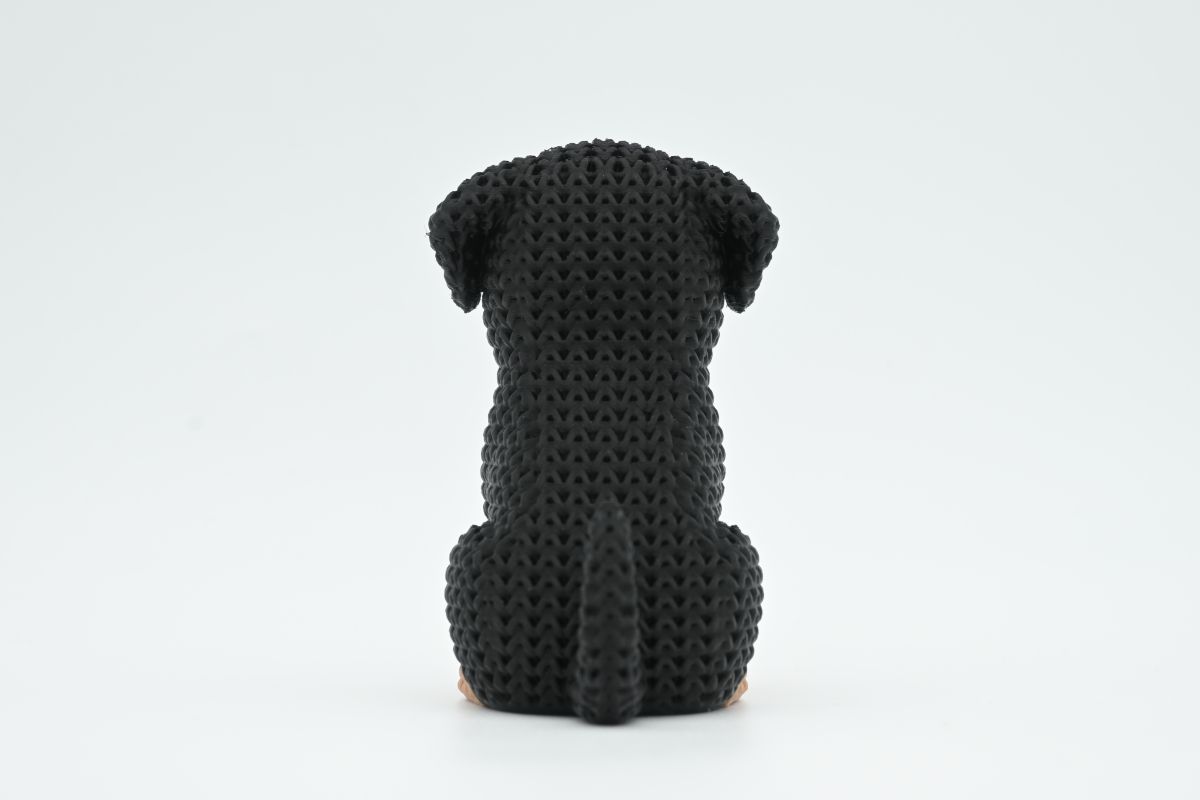Knitted Rottweiler Dog — ротвейлер